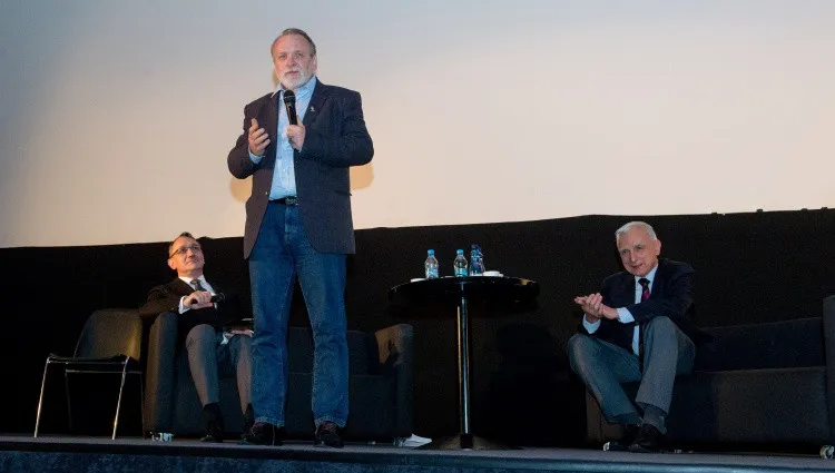 „Był bardzo poetycki, piękne ujęcia”. Uczestnicy zachwyceni filmem „Legiony”
