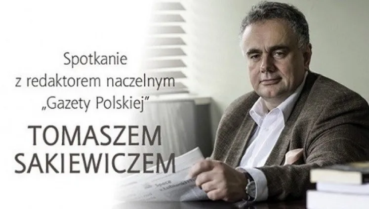 Spotkanie z Tomaszem Sakiewiczem w Starogardzie Gdańskim i Gdyni