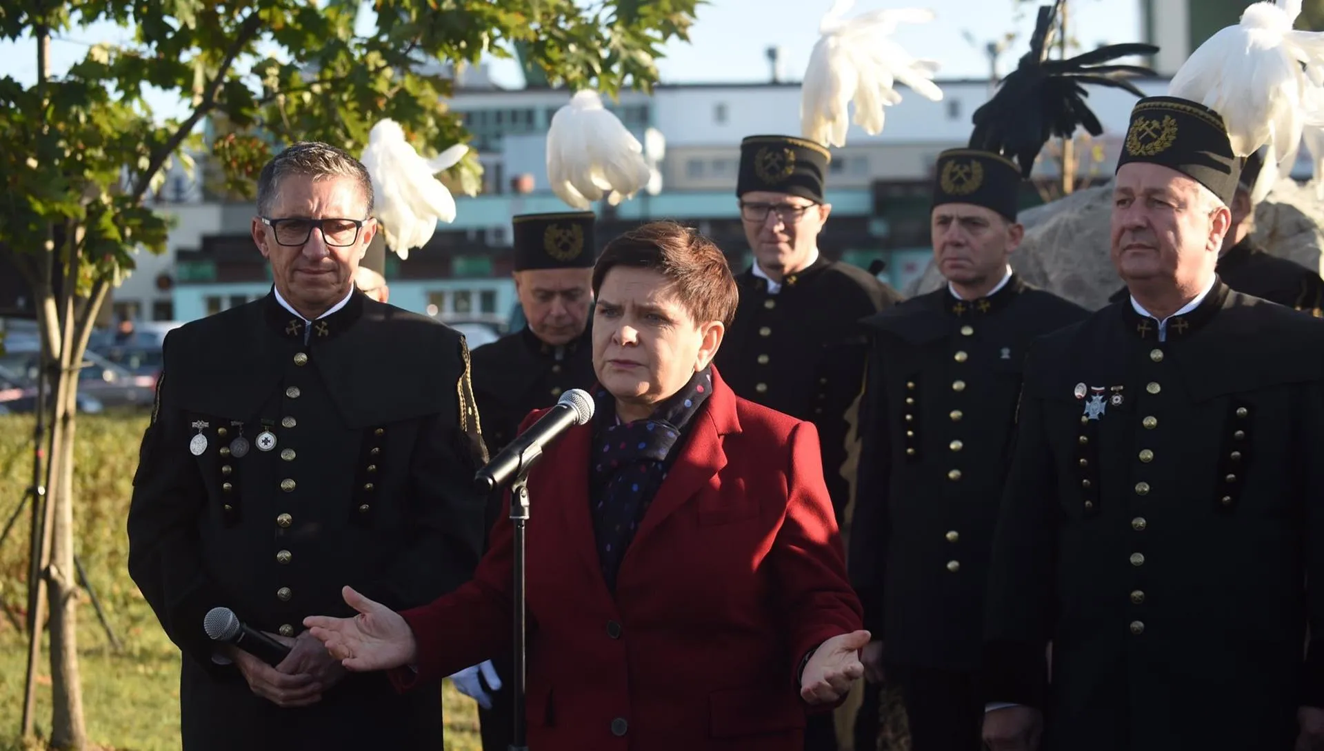 Szydło zaapelowała do górników