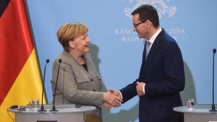 Kanclerz Niemiec pogratulowała premierowi Morawieckiemu. Deklaruje chęć " ścisłej współpracy" 