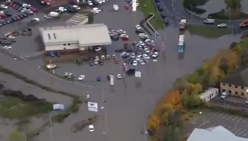 Powodzie w północnej i środkowej Anglii