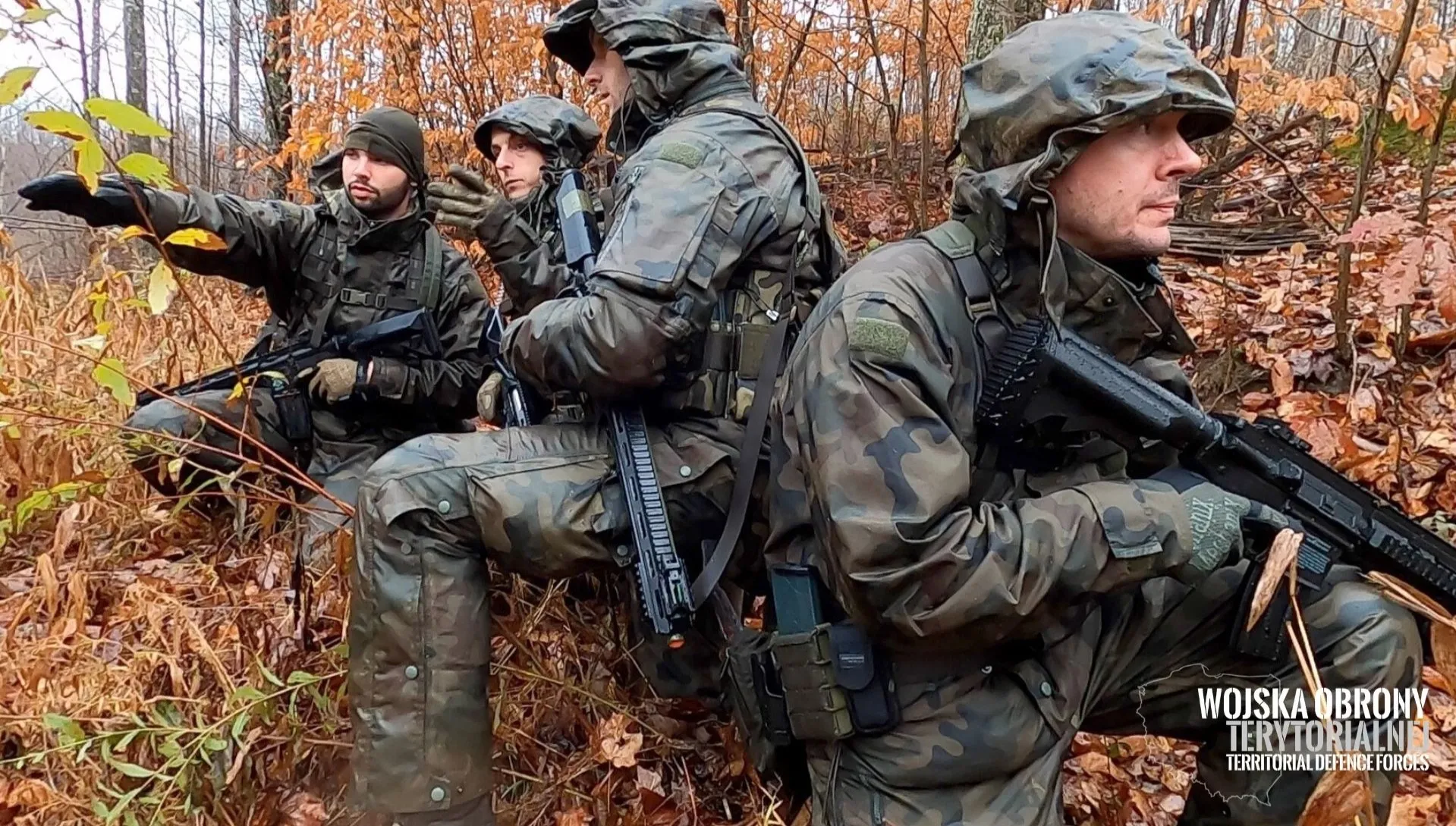 Podkarpaccy żołnierze WOT ćwiczyli z USA z "zielonymi beretami"