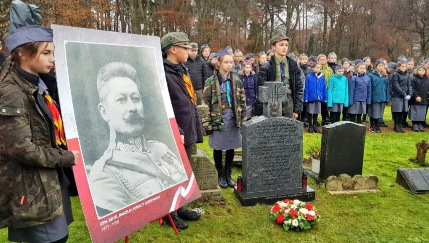 W Szkocji odsłonięto nagrobek polskiego bohatera