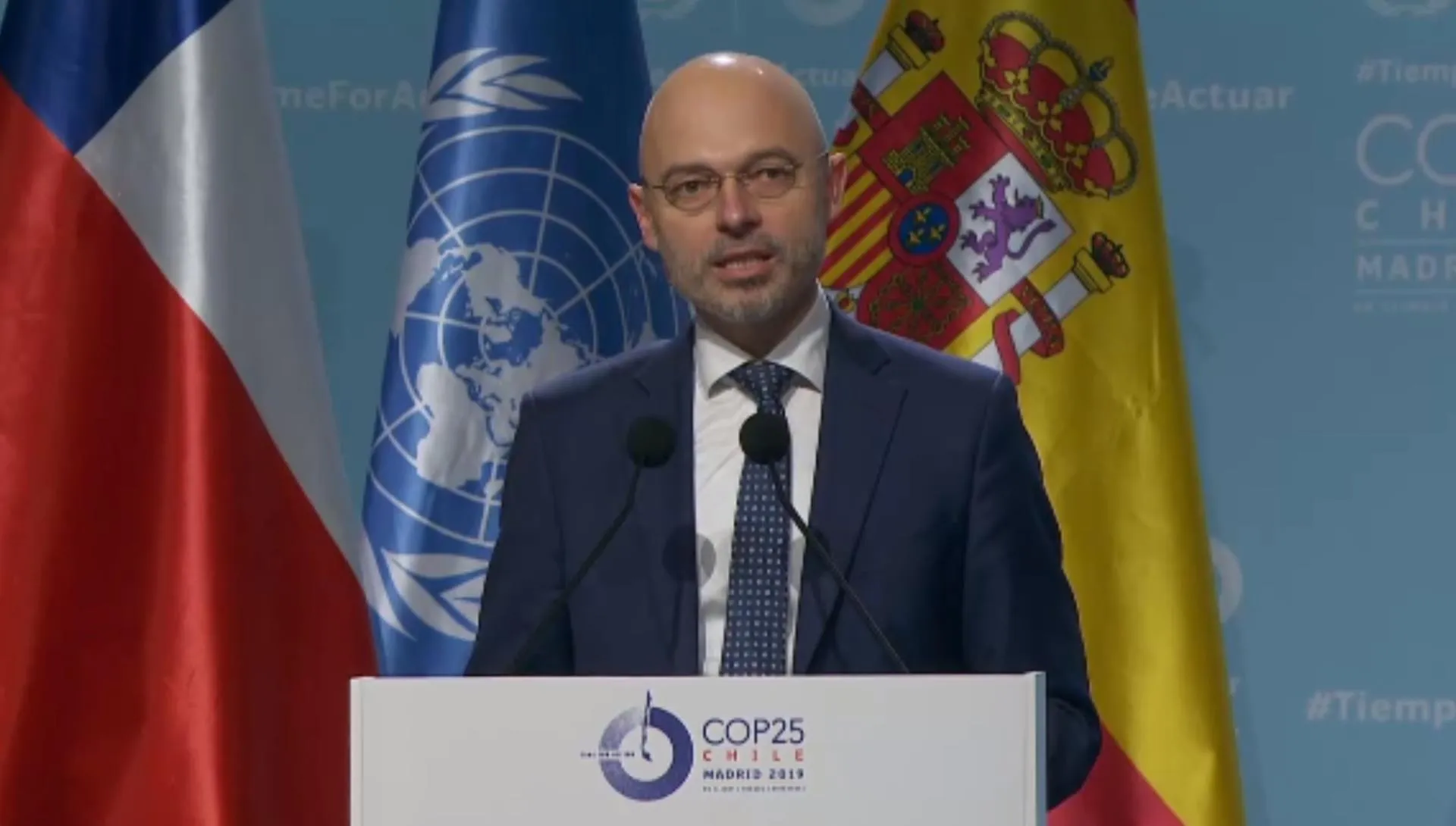 Minister klimatu Michał Kurtyka przekazał prezydencję i zainaugurował COP25 w Madrycie