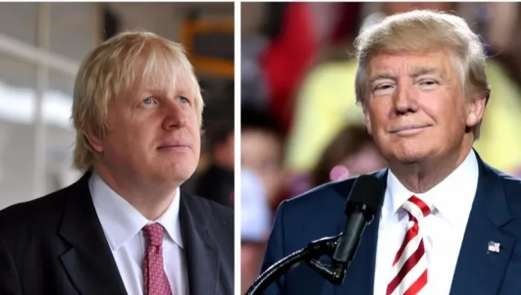 Trump chwali Johnsona, premier  zżyma się za zaangażowanie lidera USA w brytyjskie wybory