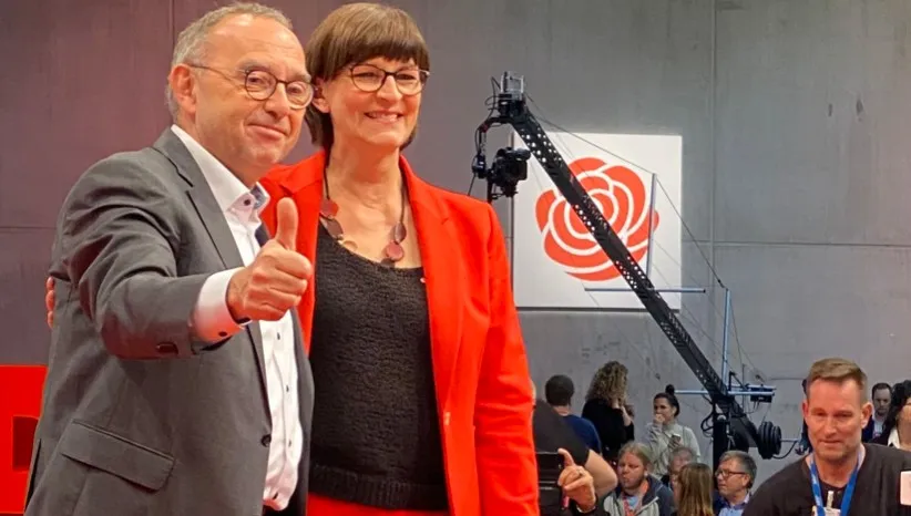 Niemieckie SPD ma nowe kierownictwo. Nowo wybrani należą do "lewego" skrzydła partii