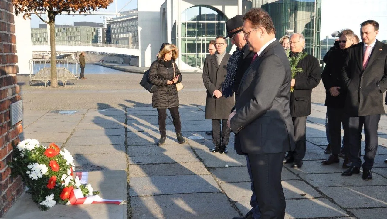 Niemcy uczcili Polaków walczących o wolność