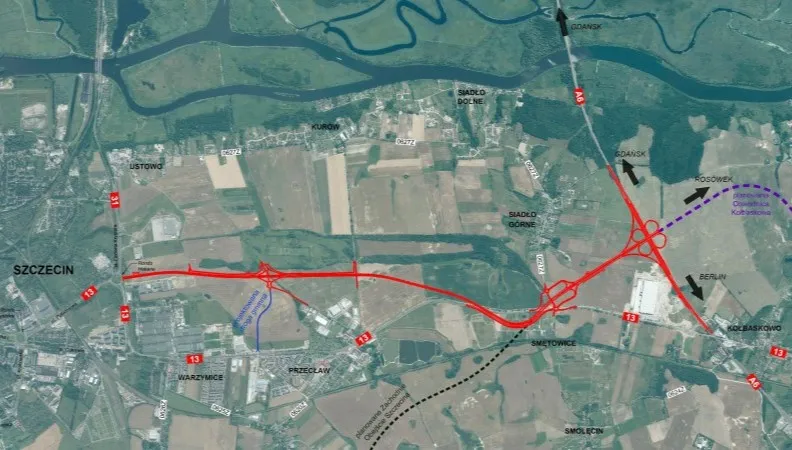 GDDKiA odstępuje od umowy, wykonawca nie realizował obwodnicy
