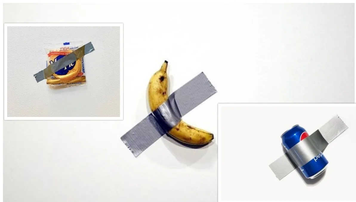 Pamiętacie banana za pół miliona złotych? To "dzieło sztuki" stało się inspiracją do reklam