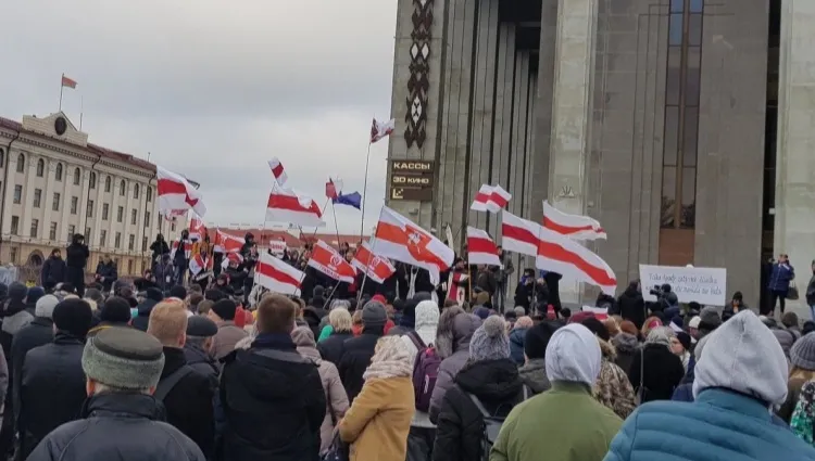 Białorusini przeciwni integracji z Rosją. Doszło do aresztowań aktywistów