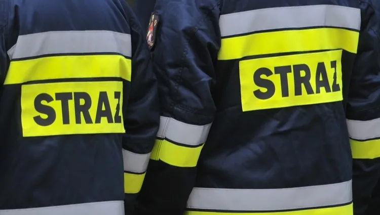 Sąsiedzi uratowali kobietę z pożaru