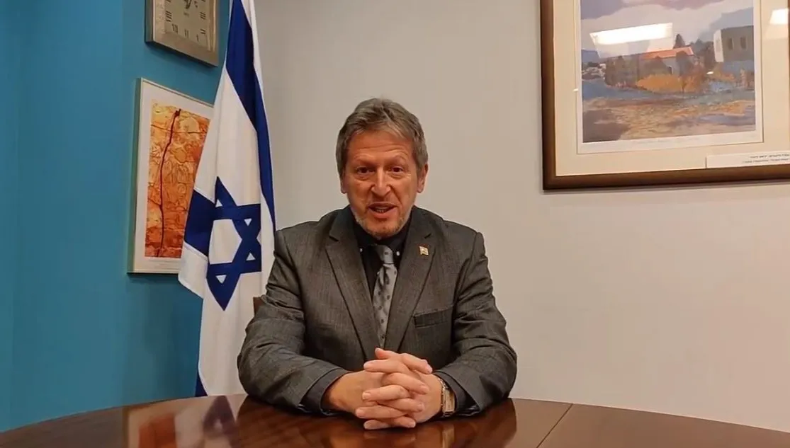 Życzenia od ambasadora Izraela