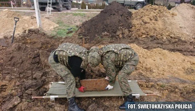 Bomba z II wojny w Szczaworyżu. Ewakuacja