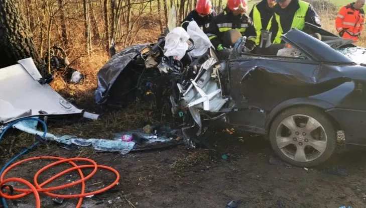 21-latek zginął w wypadku w Okręglicy