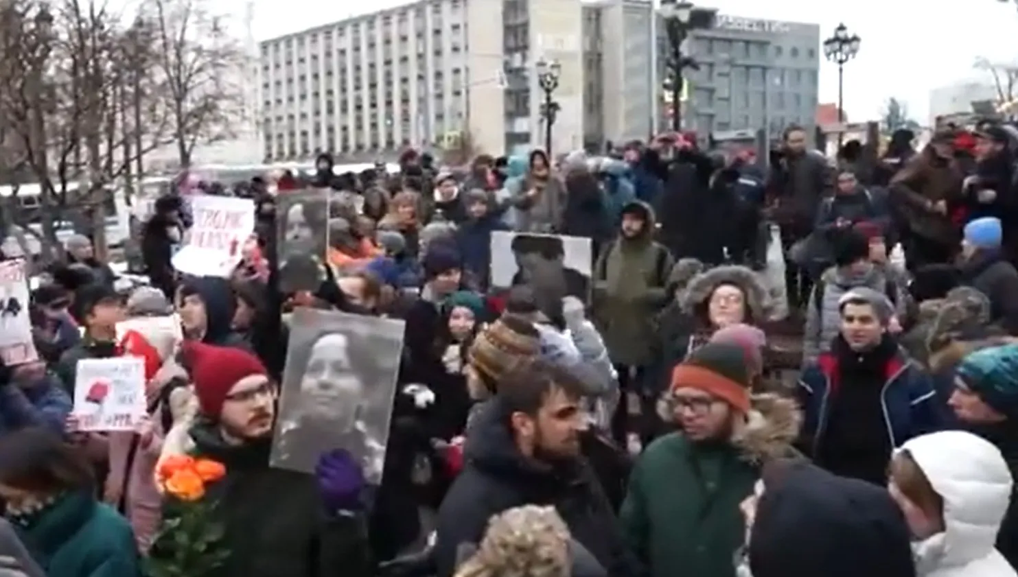 Zeszłoroczna manifestacja Zeszłoroczna manifestacja