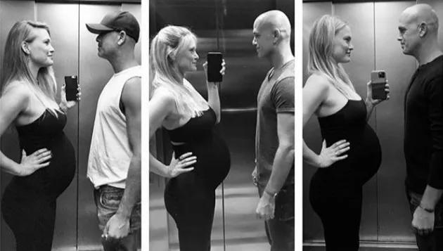 Trójka dzieci w 3,5 roku! Supermodelka chwali się zdjęciem przed kolejnym porodem