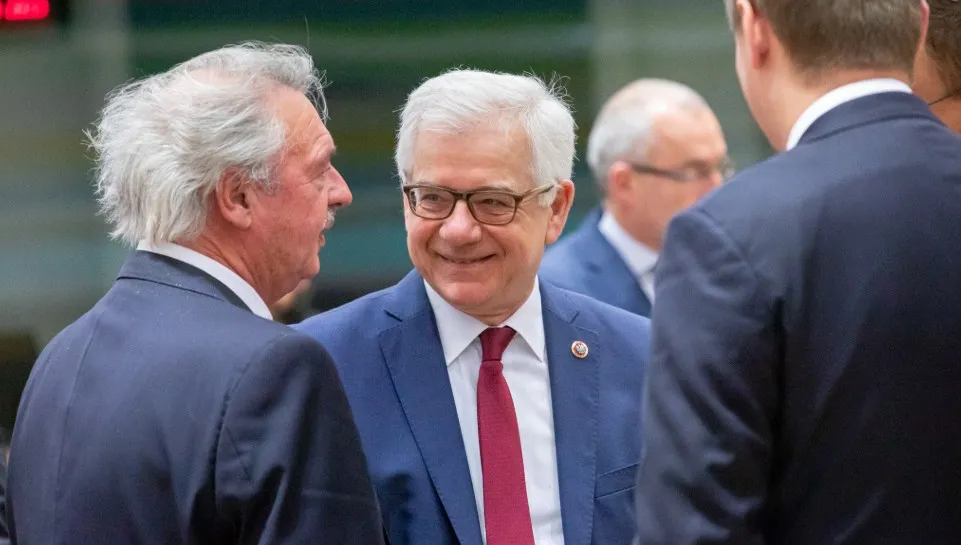 Szef MSZ rozmawiał z Jourovą