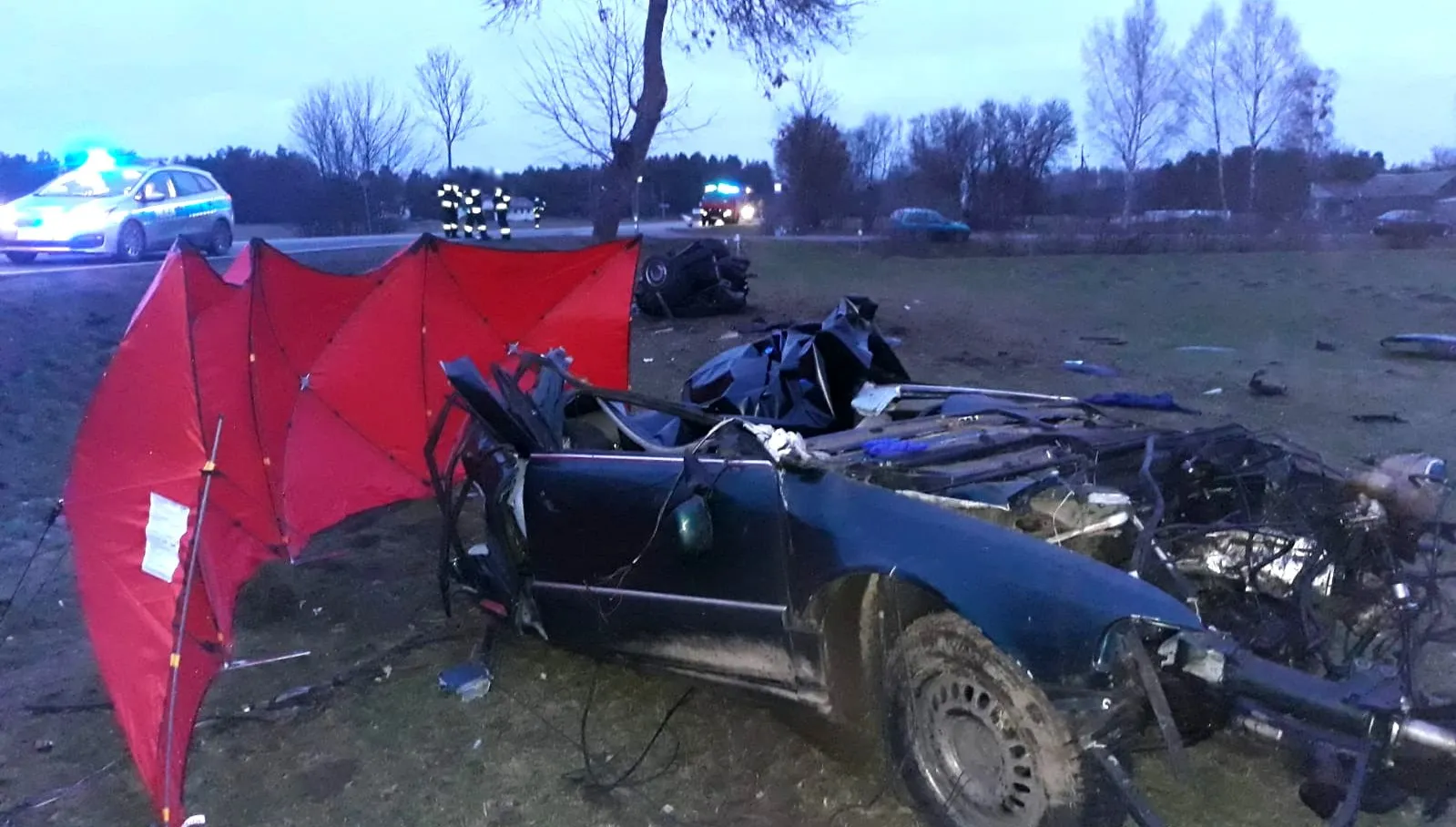 Jedna osoba zginęła w wypadku pod Szczytnem
