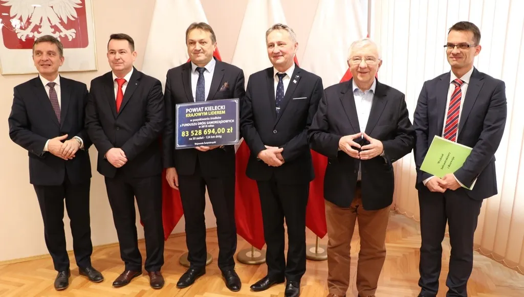 Powiat kielecki liderem w pozyskiwaniu środków