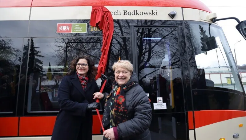  Lech Bądkowski patronem tramwaju