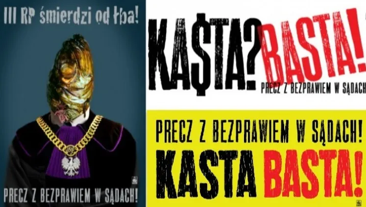 JUŻ W ŚRODĘ do „GPC” dołączony będzie plakat Wojciecha Korkucia „KASTA BASTA”