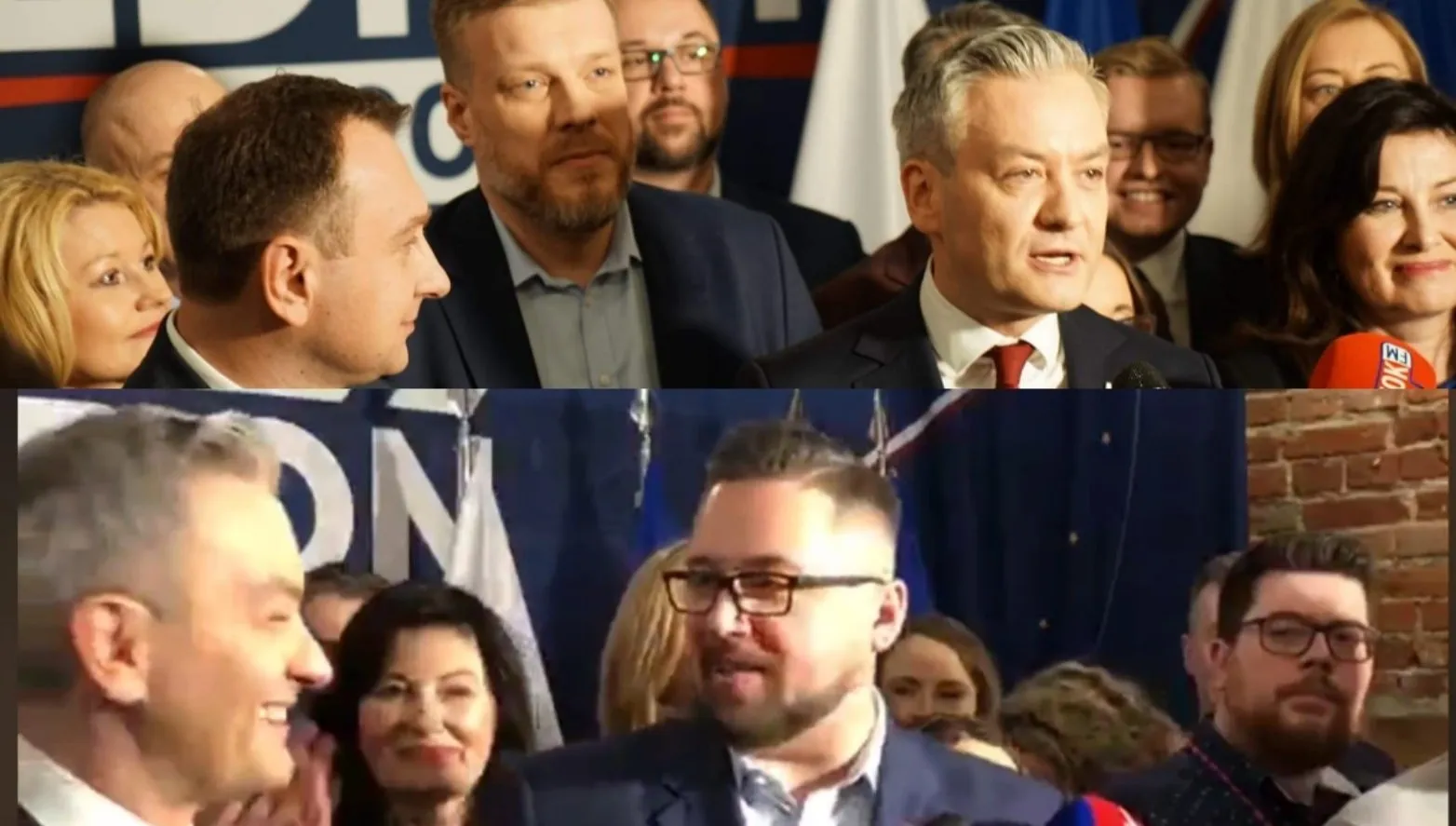 Biedroń przedstawił w Łodzi swoją ekipę