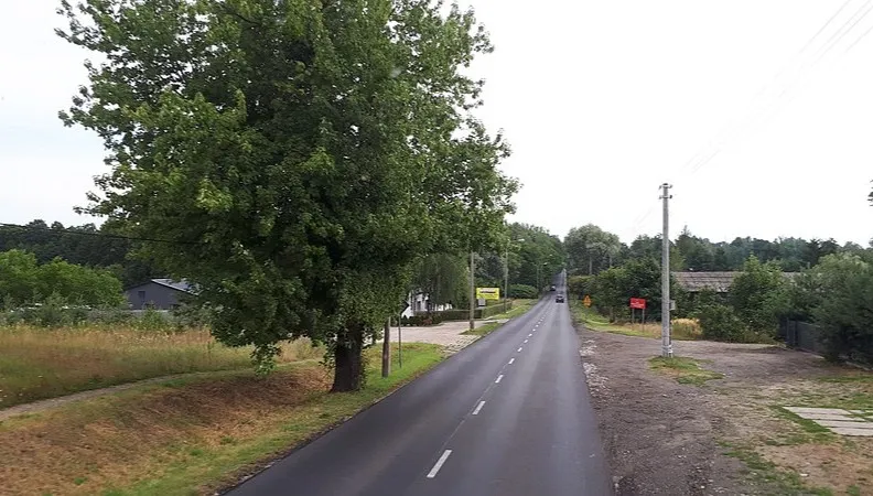 Droga koło Włocławka już przejezdna