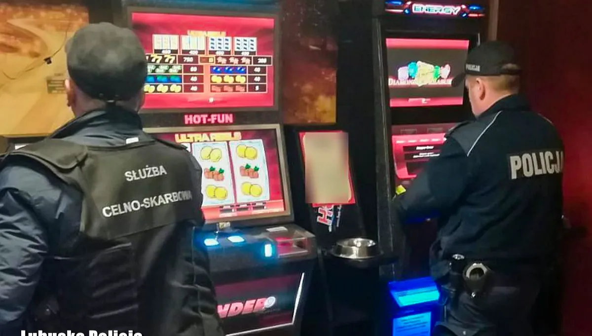 Zlikwidowano nielegalny salon gier w Sulechowie