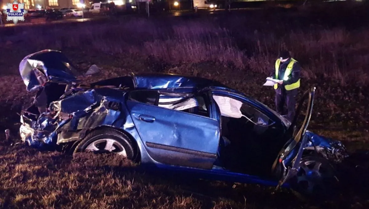 Wypadek w Międzyrzecu Podlaskim, 2 osoby ranne