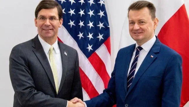 Błaszczak spotkał się z szefem Pentagonu