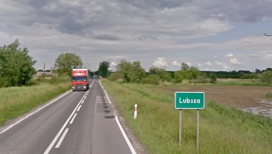 Protest na drodze w Lubszy, utrudnienia w ruchu