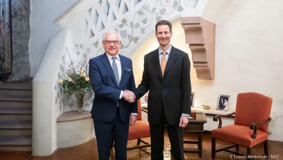 Czaputowicz spotkał się z księciem Alojzym