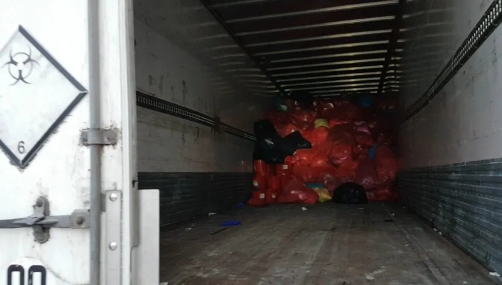 Zatrzymano transport niebezpiecznych odpadów