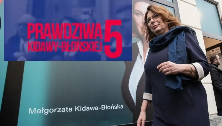 "Prawdziwa piątka Kidawy-Błońskiej". Sztab Dudy punktuje w spocie hipokryzję kandydatki KO