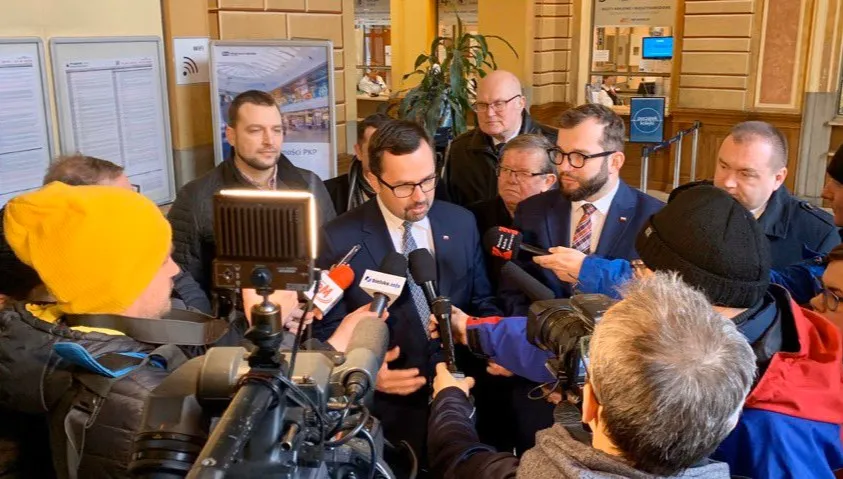 Bielsko-Biała ujęta w siatce połączeń do CPK