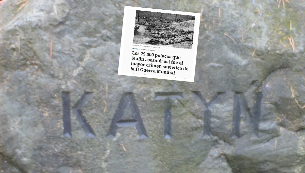 Hiszpańskie media o zbrodni w Katyniu: Stalin zamordował 25 tysięcy Polaków