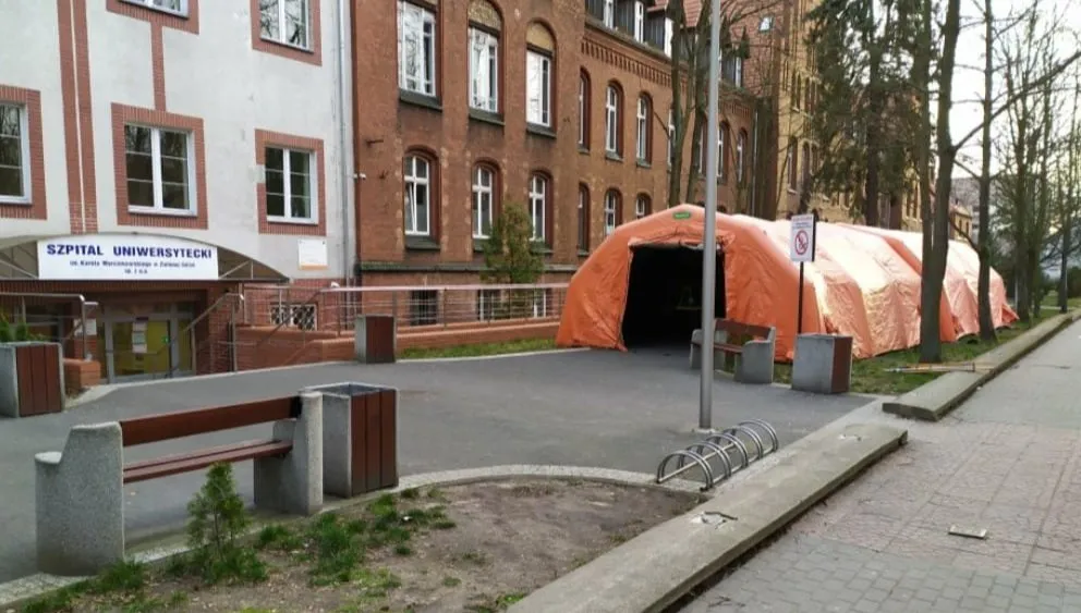 Szpital w Zielonej Górze: "pacjent zero" zostanie wypisany do domu