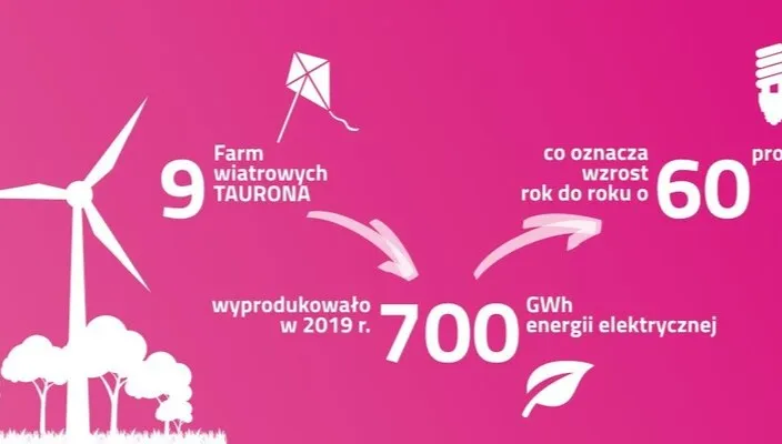 Tauron: więcej energii z wiatru