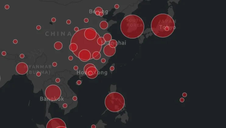 Koronawirus w Azji. Im ostrzejsze restrykcje, tym mniej przypadków kolejnych zakażeń