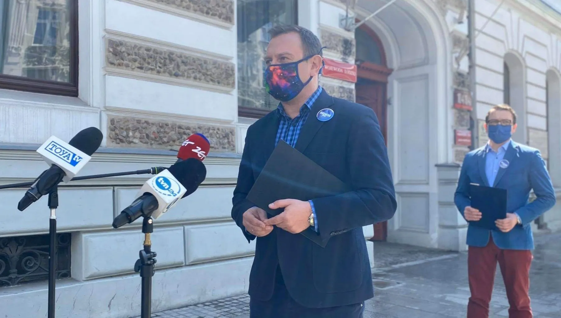 Szef sztabu Biedronia: będzie doniesienie na Sasina