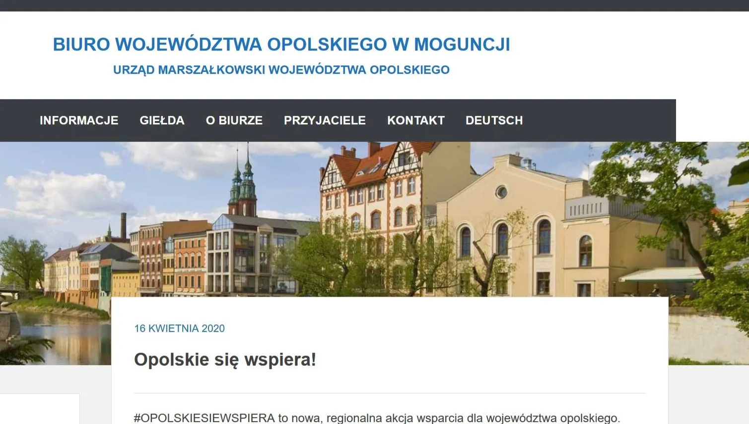 Nowa pomoc dla firm z regionu