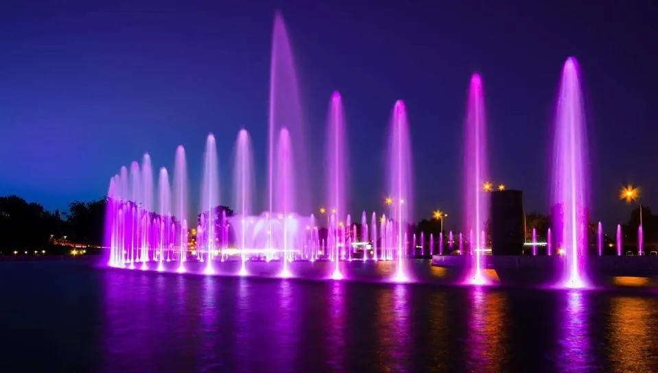 Pokazy fontann - online