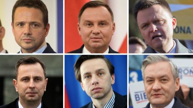 Czołówka wyścigu o fotel prezydenta Polski 2020
