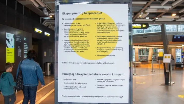 Centrum Nauki Kopernik znów otwarte dla zwiedzających