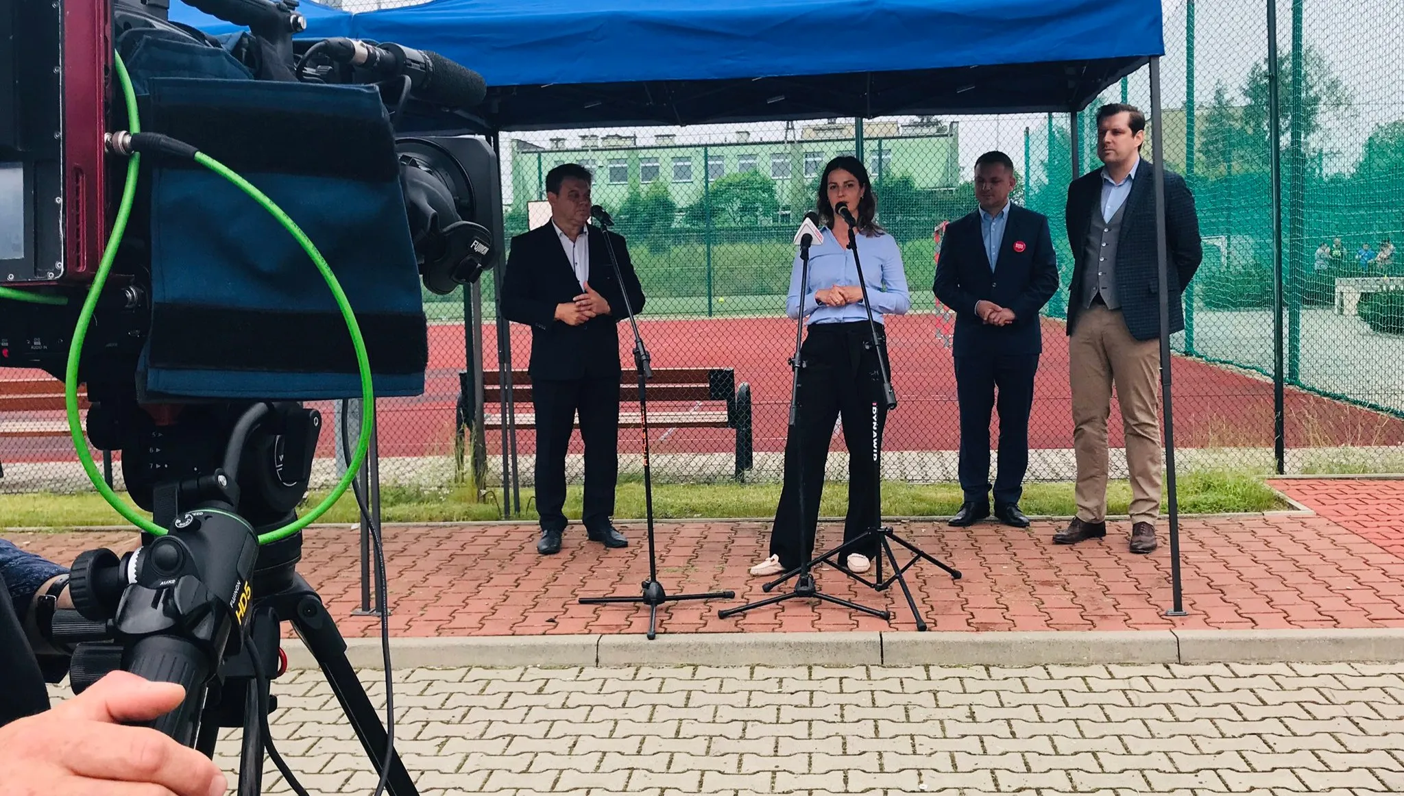 Minister sportu odwiedziła kluby sportowe w Łódzkiem