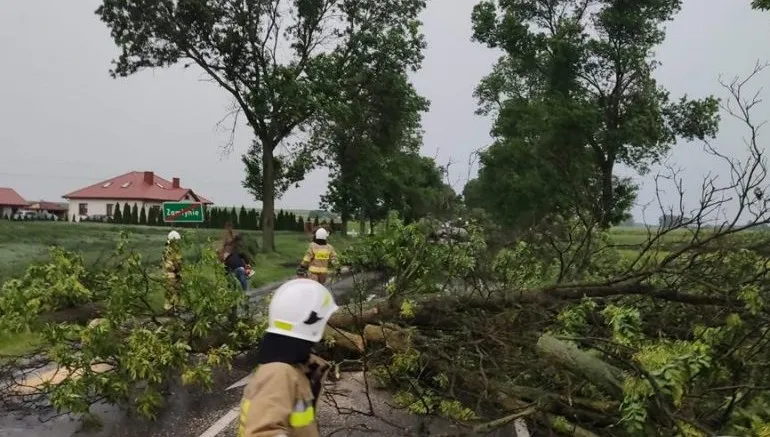 Burze nie oszczędziły Lubelskiego