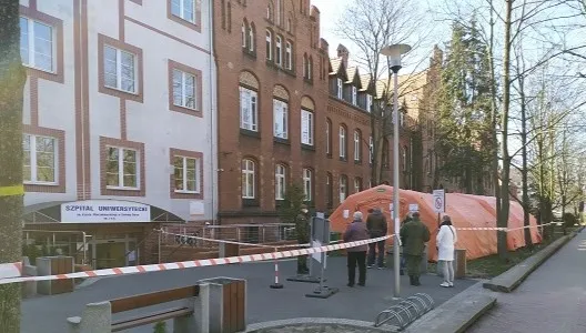 Zielona Góra: szpital uniwersytecki z nowoczesną pracownią