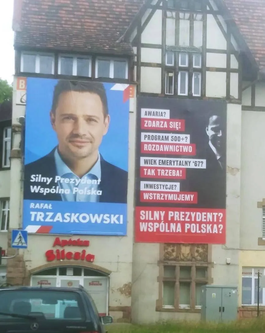 Urok Trzaskowskiego na nic w Wałbrzychu