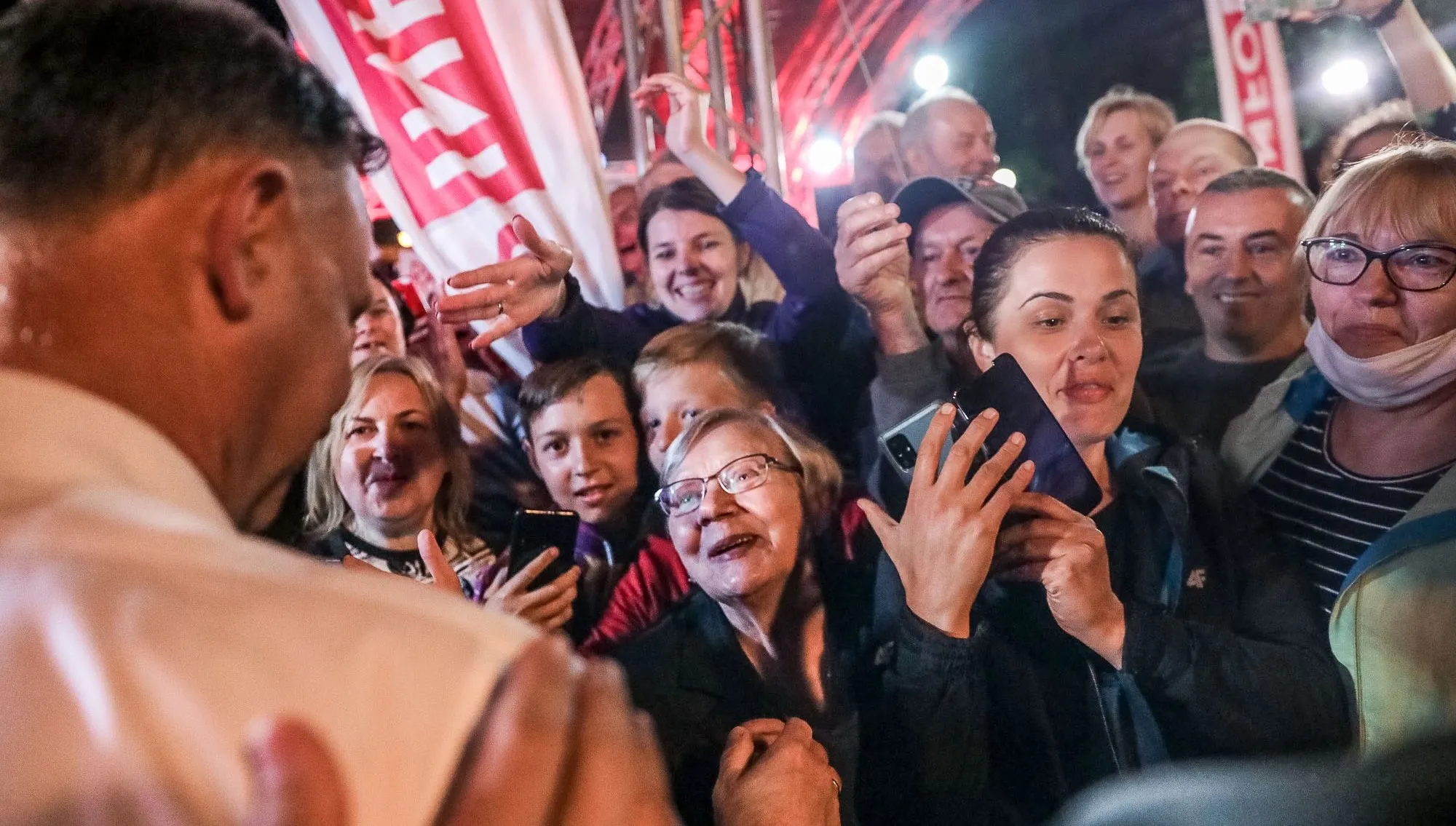 Końskie: prezydent Duda spotkał się z mieszkańcami