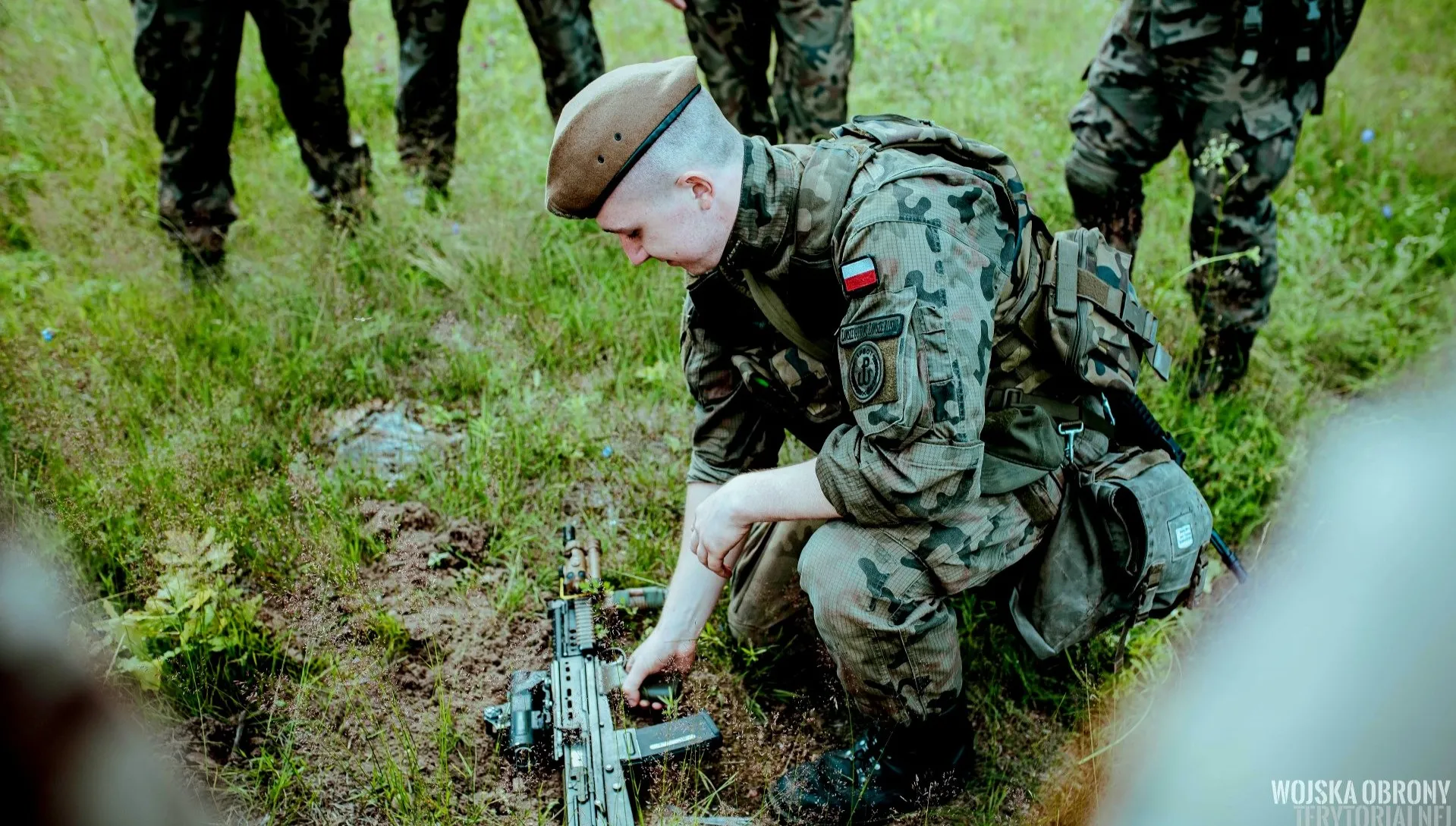 Brytyjscy Dragoni z wizytą u Terytorialsów